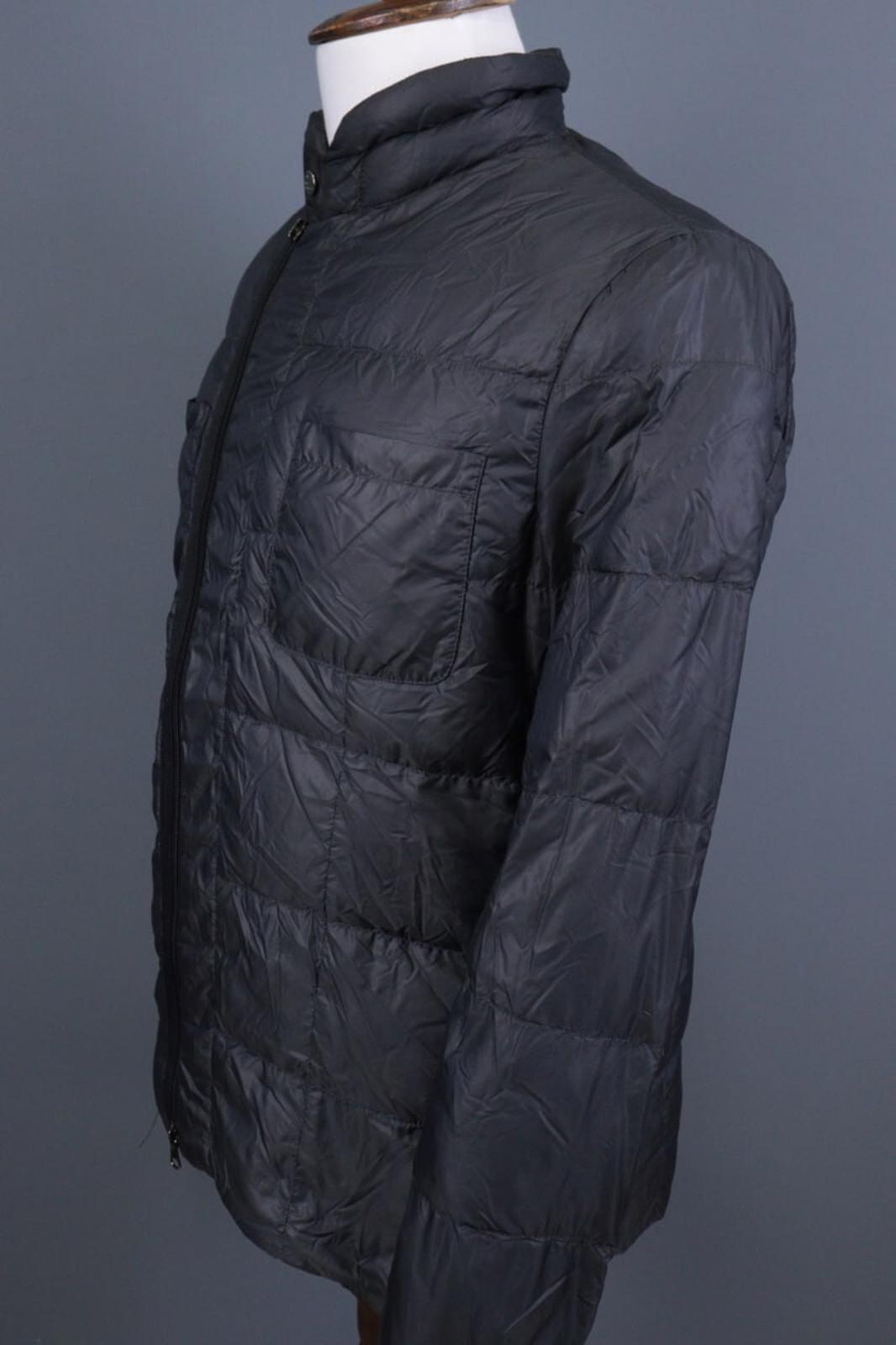 PEUTEREY Gray Padded Full Zip Quilted Goose Down Jacket – Size 50