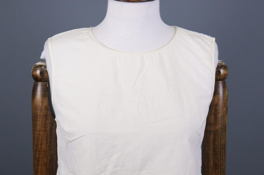 MARNI White Sleeveless Blouse Shirt Top – Size 44