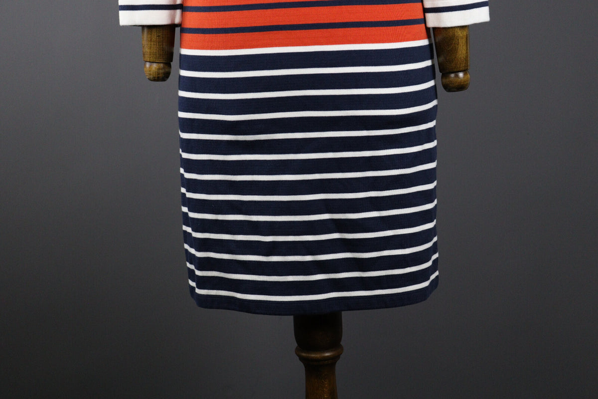 Barbour Multicour Beacon Brand Striped Pembrey Sweater Dress EU 40 UK 14 US 10
