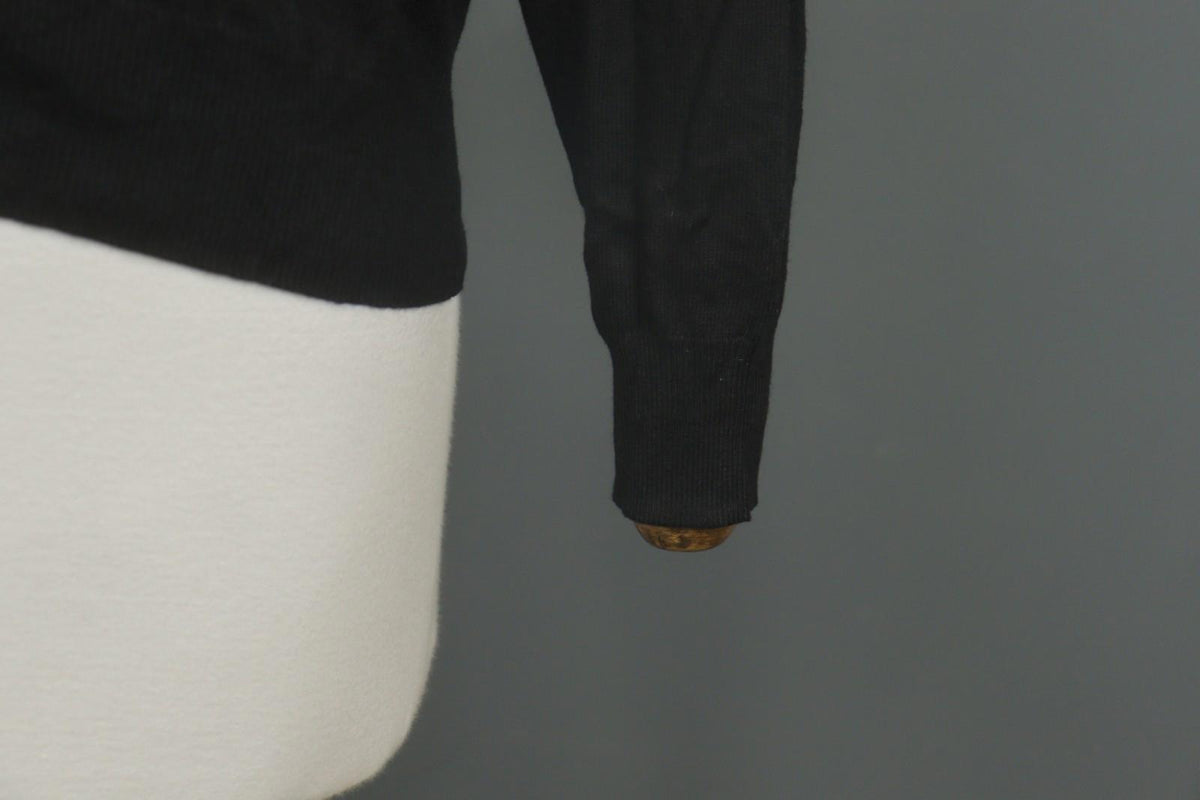 COACH Black Viscose Blend Raglan Sleeve Button Front Cardigan Sweater – Size XS – Used