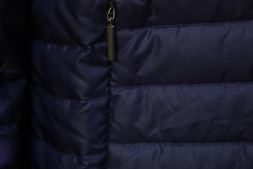 KJUS Blue Classic Fit Mock Neck Long Sleeve Full Zip Puffer Jacket – Size 40 / L