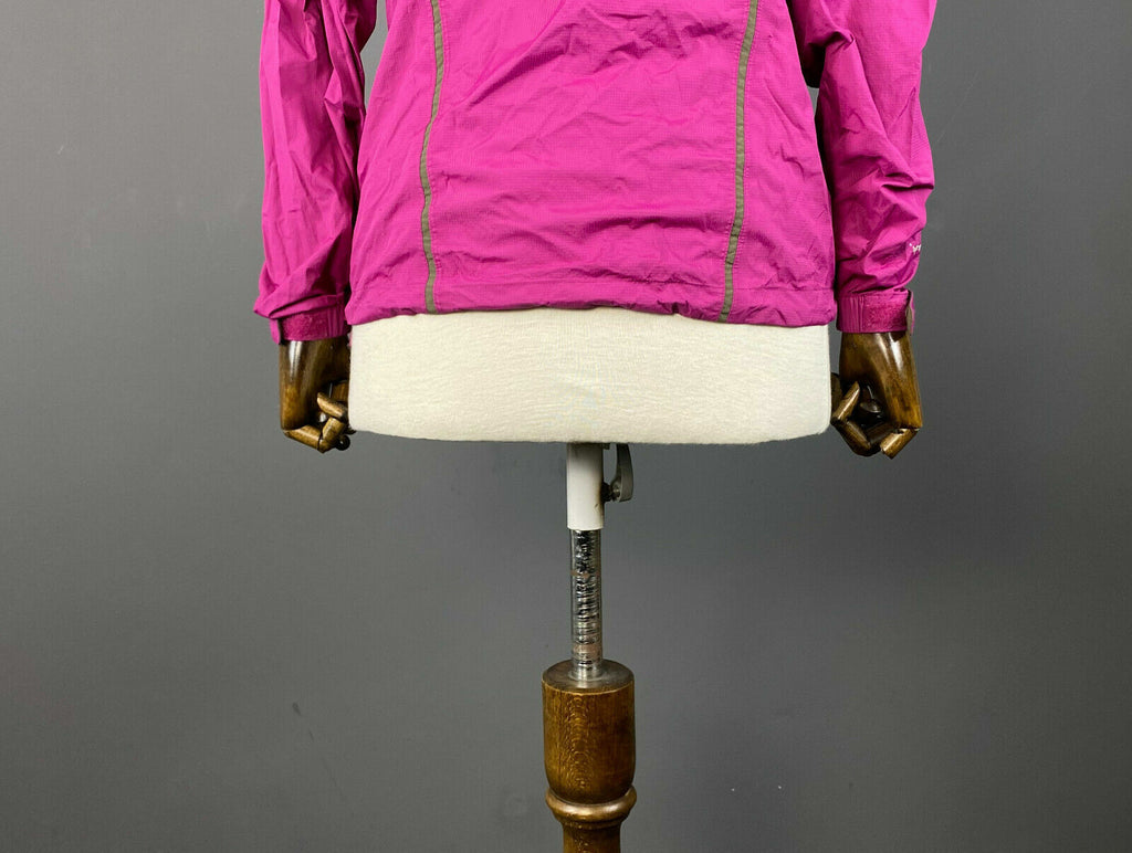 Millet Dry Edge Pink Nylon Hooded Windbreaker Jacket M US 10 UK 12 EU 40-42
