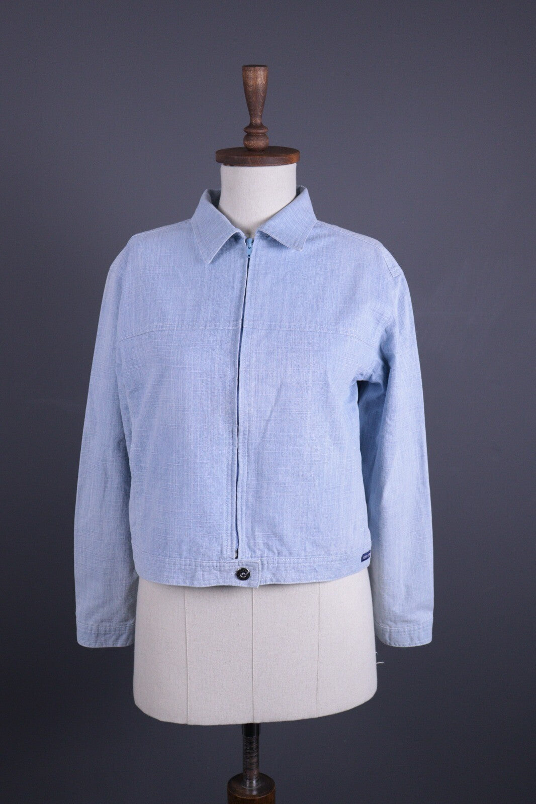 Saint James Depuis 1889 Blue Denim Coach Jacket – Size L-XL US14?