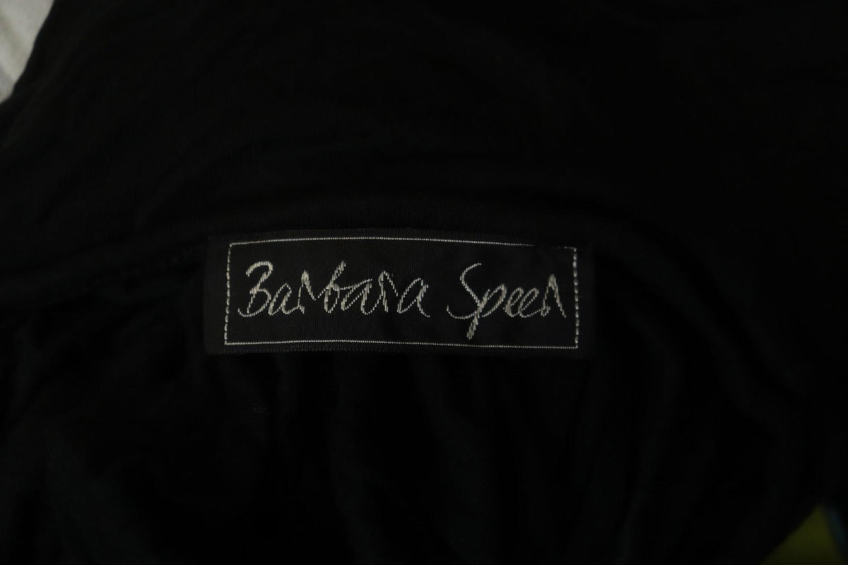 Barbara Speer Black 100% Viscose Sleeveless V-Neck Pullover Tank Dress – Size 2