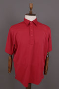 J.Lindeberg Red Sport Golf Short Sleeve Polo Shirt – Size XL