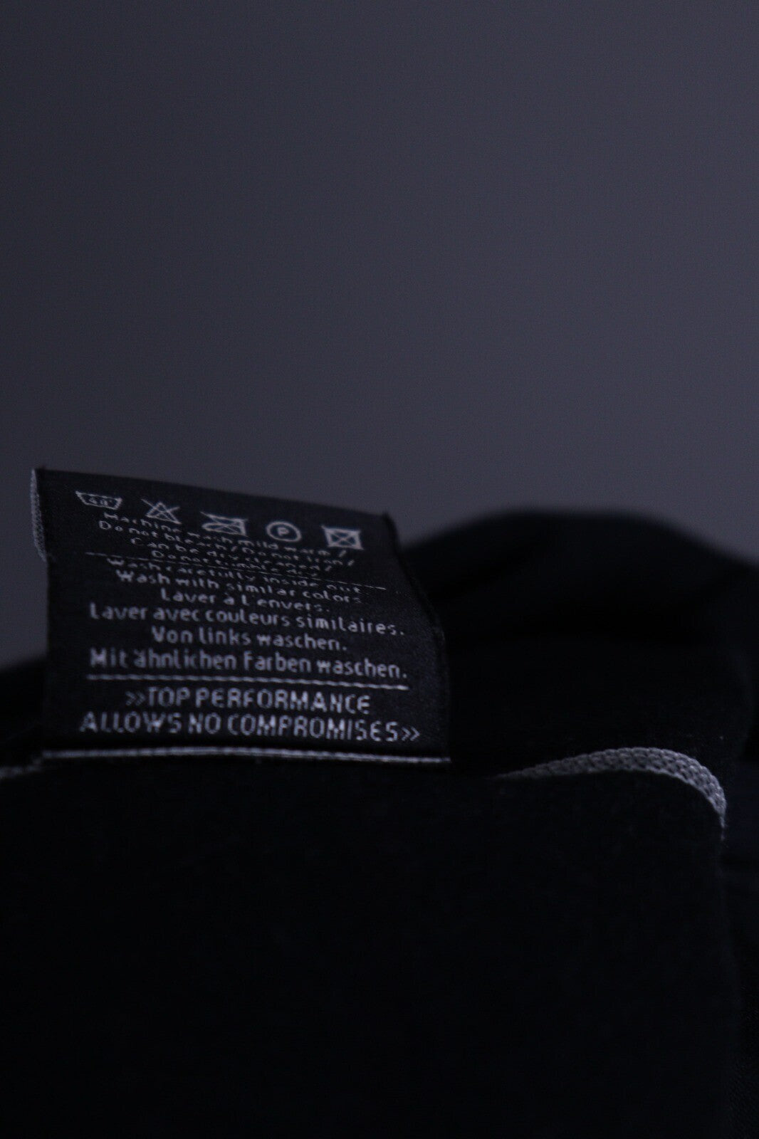 KJUS Black Fleece Pullover Activewear Outdoor Ski Fleece Base Layer 42 / XL