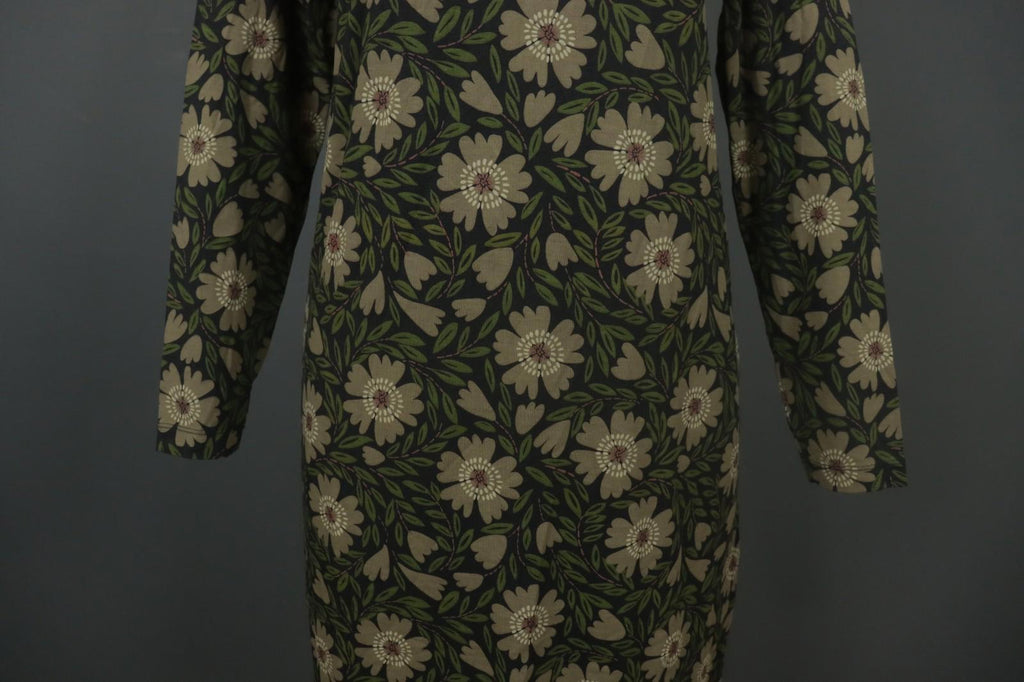 Gudrun Sjoden Shift Dress Multicolor Floral Pullover Long Sleeve – Size S / M