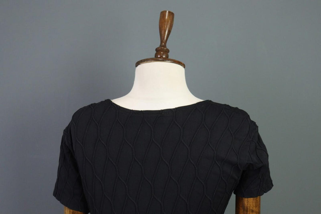 ANNE FONTAINE PARIS Blouse Shirt Black Embroidered Short Sleeve – Size 3