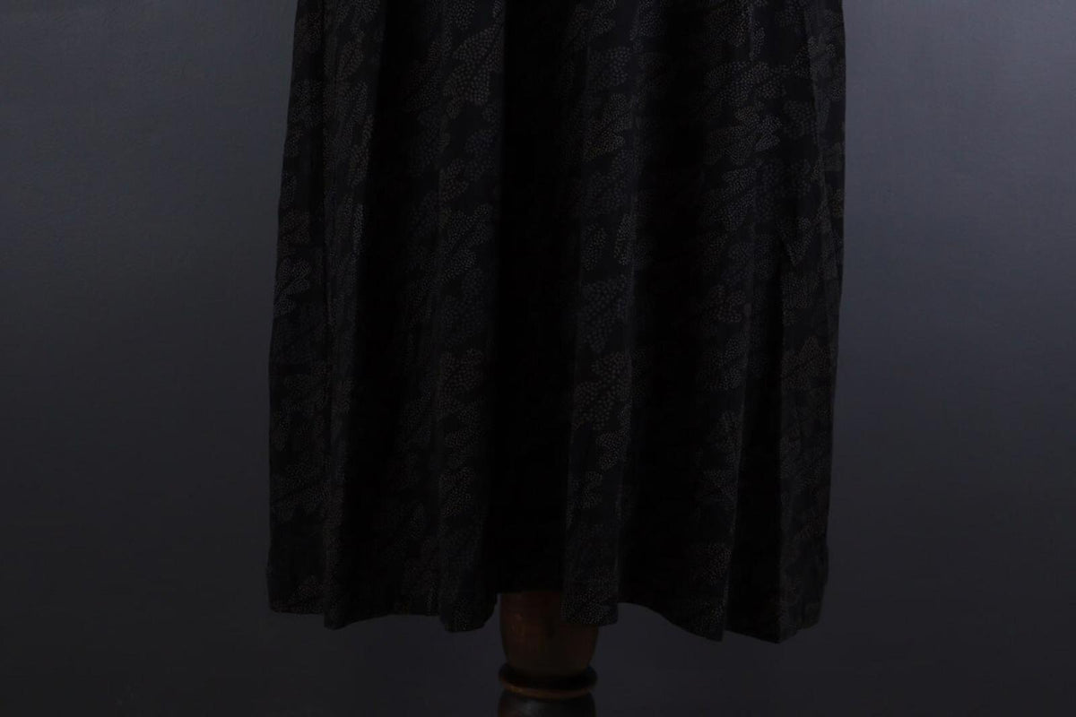 GUDRUN SJODEN Dress Black Designer Summer Sleeveless Long A-Line – Size XL