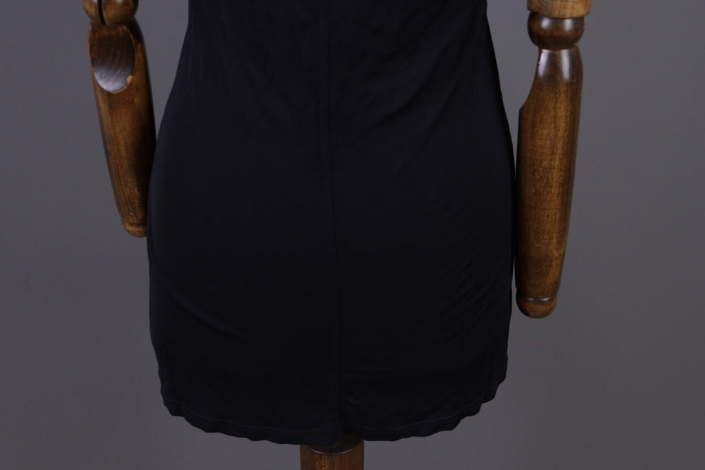 Transit Par Such 131 Black Sleeveless Bodycon Tunic Dress – Size 3