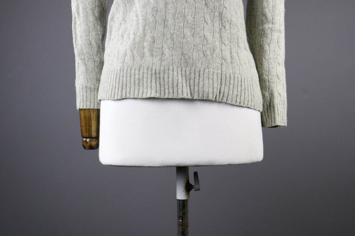 Polo Ralph Lauren Wool Cashmere Cable Knit Casual Sweater – Women's XL
