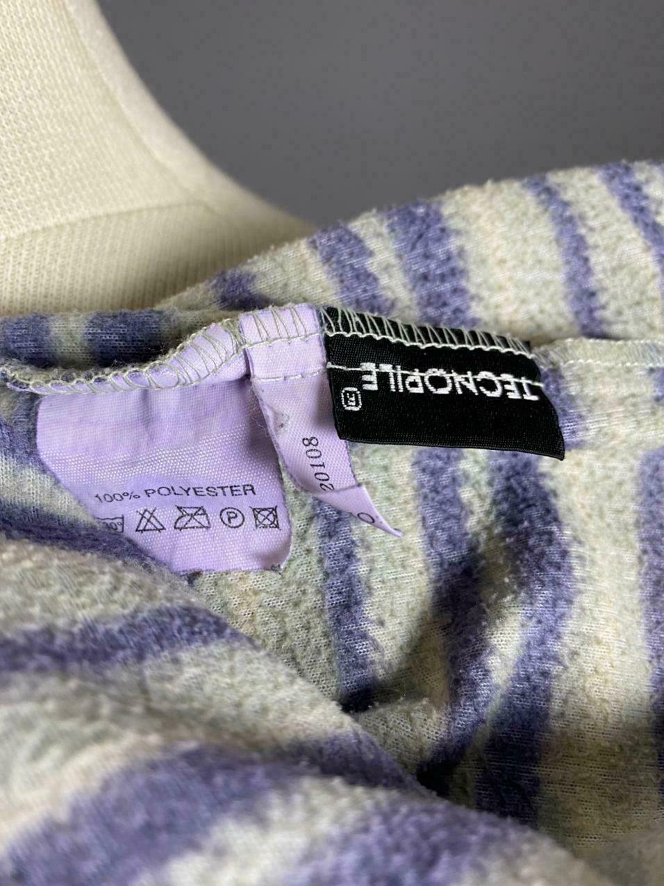 Mammut Outdoor Tecnopile Striped Button Up Sweater Fleece – Men's 2XL / XXL