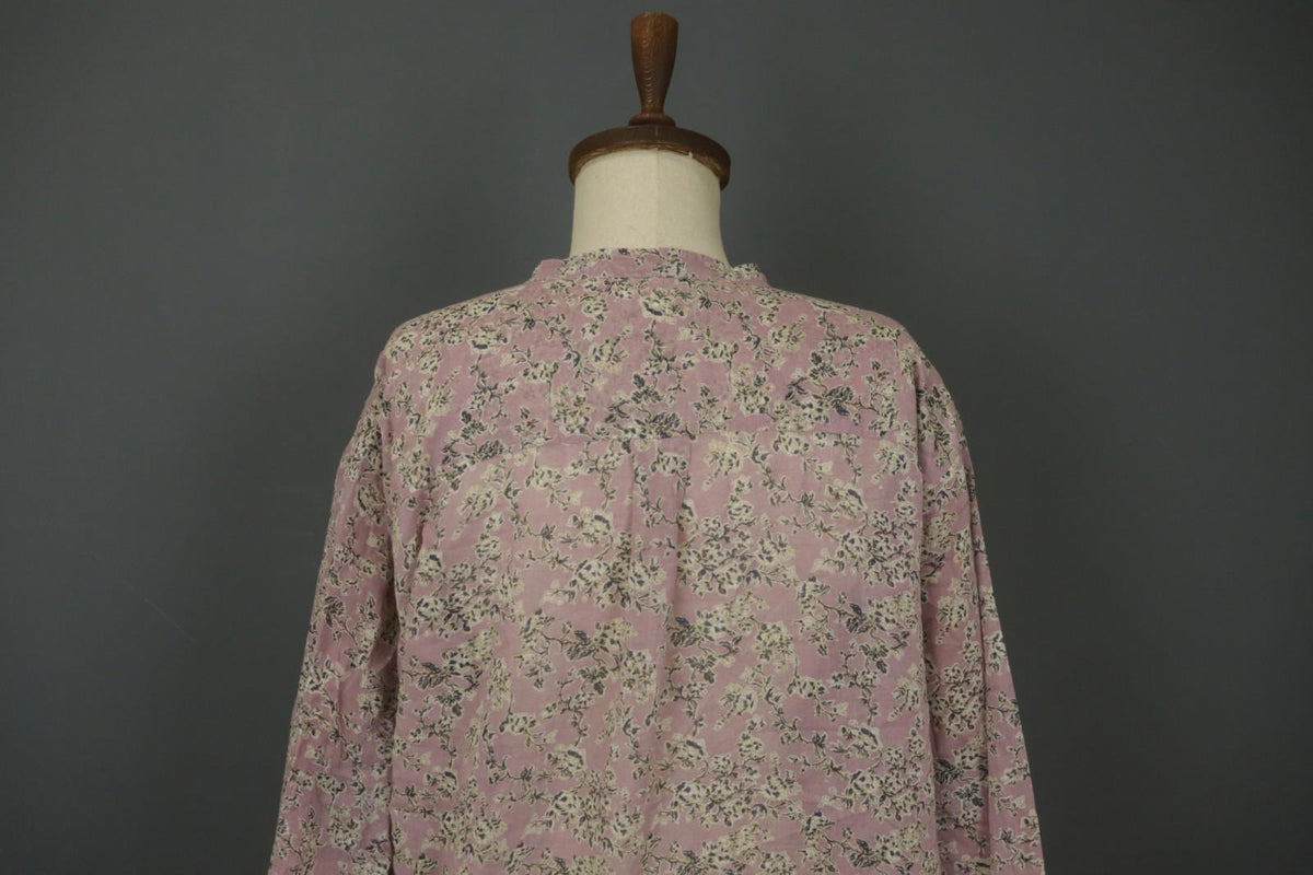 ISABEL ÉTOILE MARANT Multi Floral Long Sleeve Button Front Shirt Top – Size 38