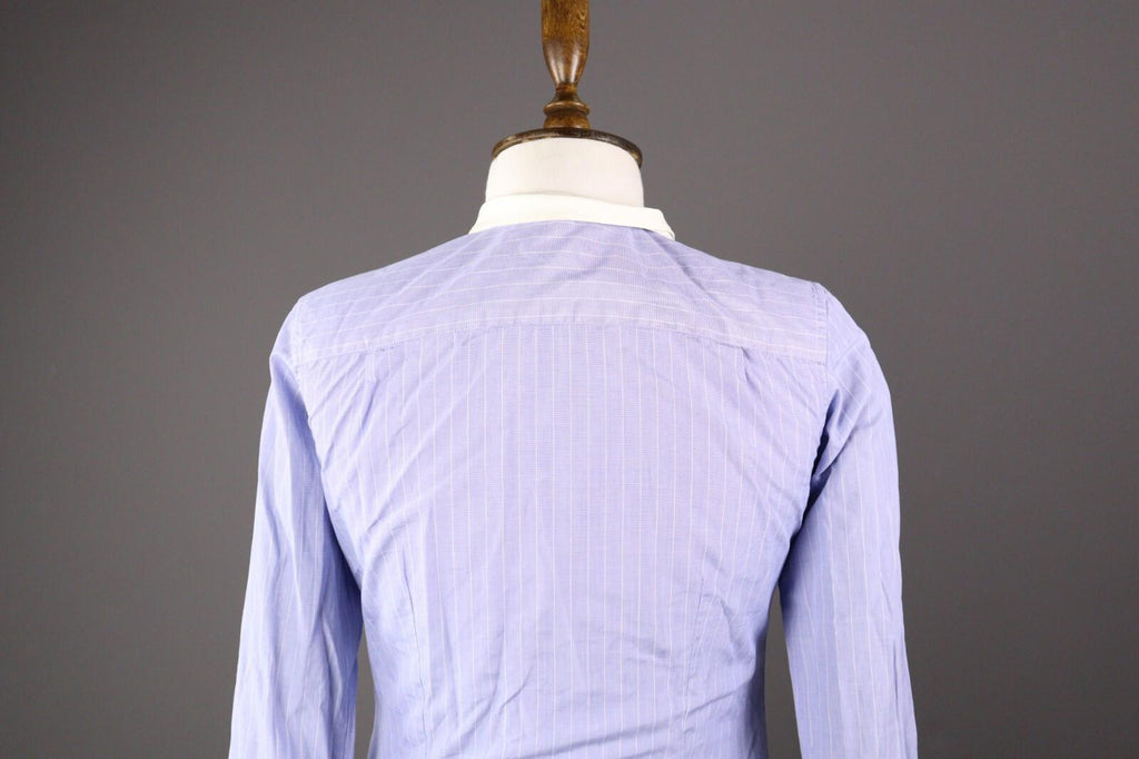 GOLDEN GOOSE Blue Button Long Sleeve Blouse Shirt – Size XS