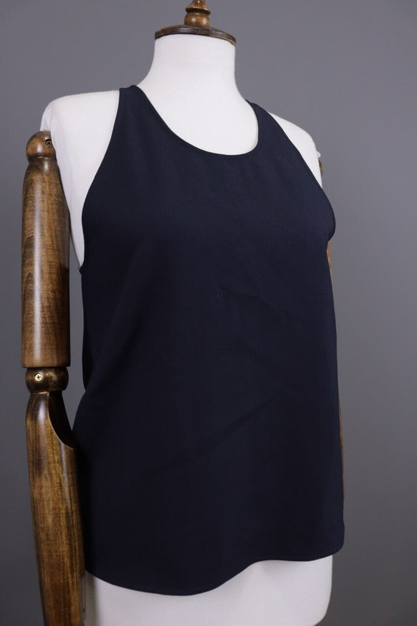 Barena Venezia Blue Sleeveless Summer Basic T-shirt Top – Size S