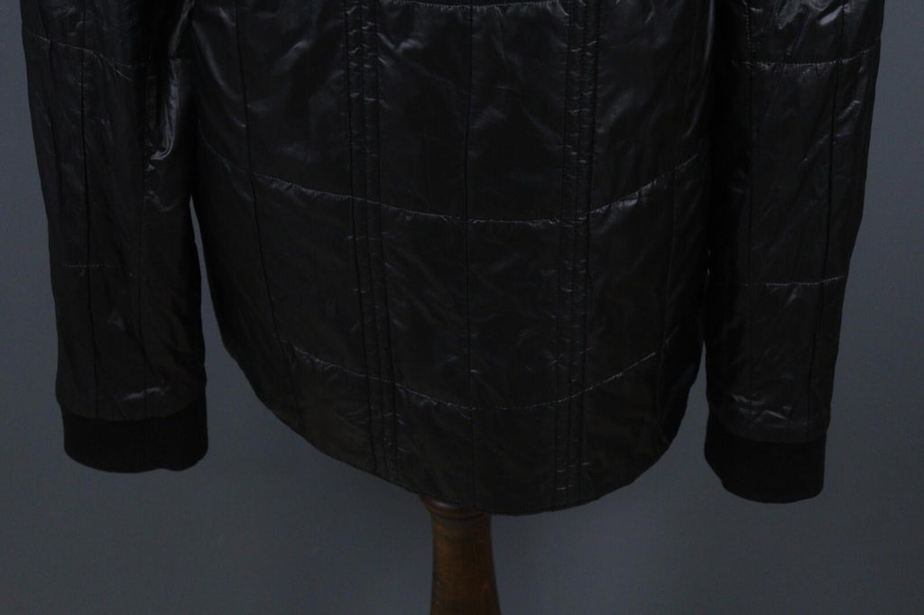KJUS Pertex Quantum Black Long Sleeve Button Front Ski Jacket – Size XL