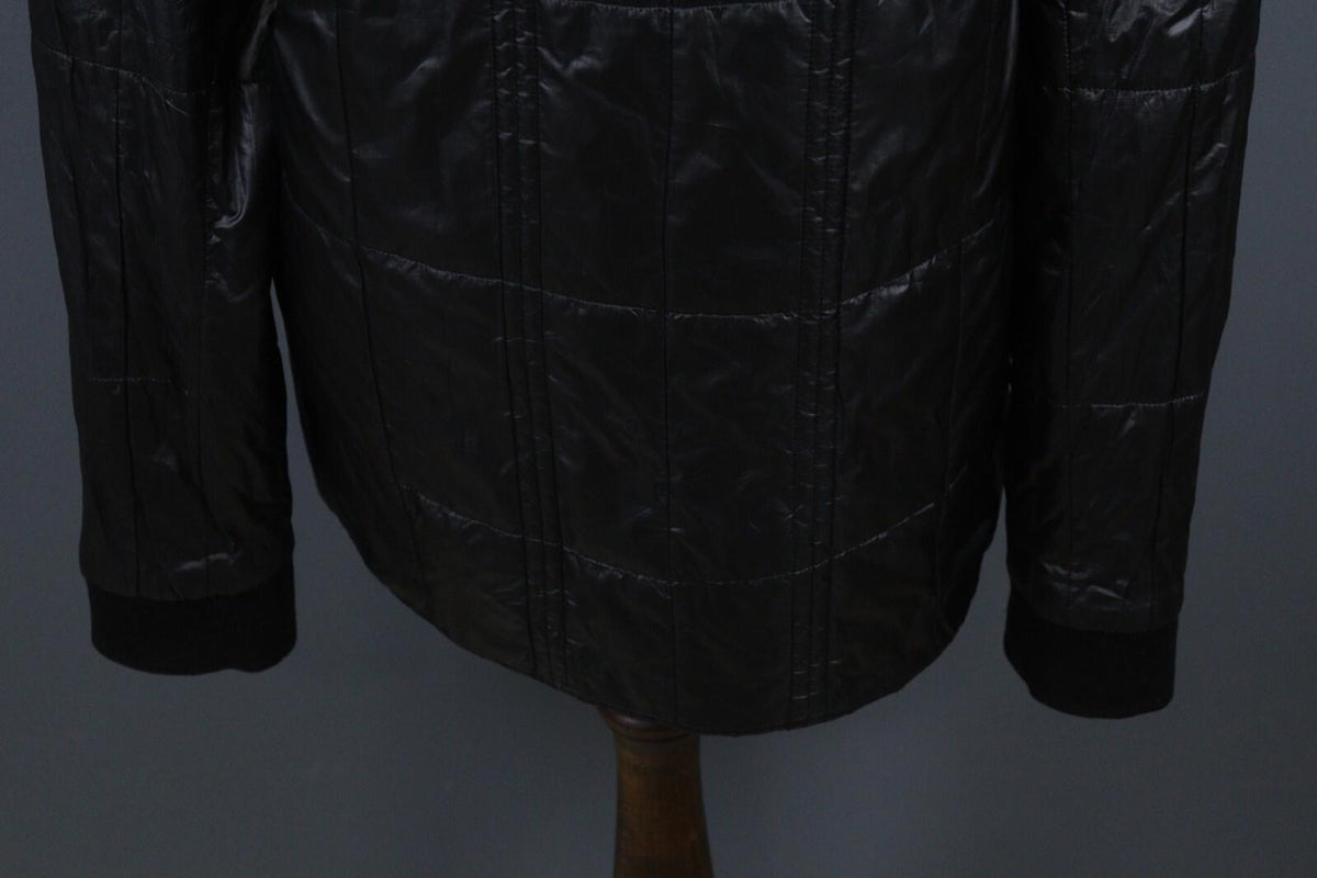 KJUS Pertex Quantum Black Long Sleeve Button Front Ski Jacket – Size XL