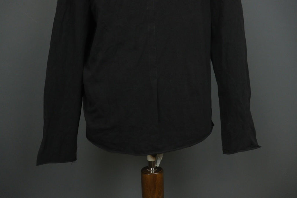 RUNDHOLZ Black Lagenlook Summer Long Sleeve Pullover Blouse Top – Size L