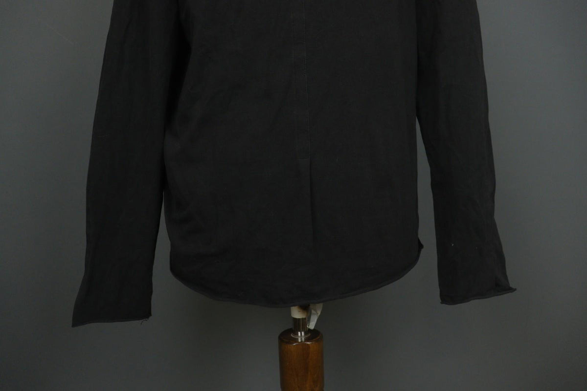 RUNDHOLZ Black Lagenlook Summer Long Sleeve Pullover Blouse Top – Size L