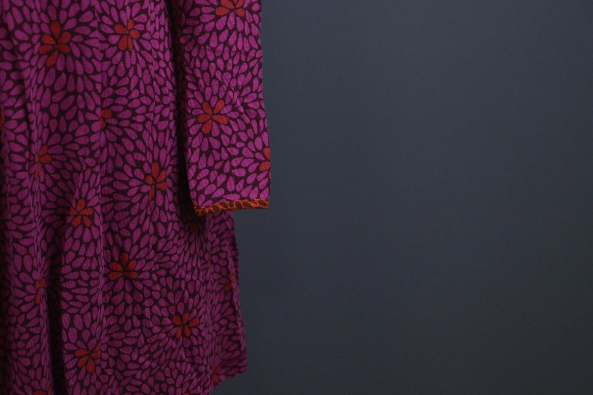 GUDRUN SJODEN Multicolor Long Sleeve Stretch Fit & Flare Dress – Size M