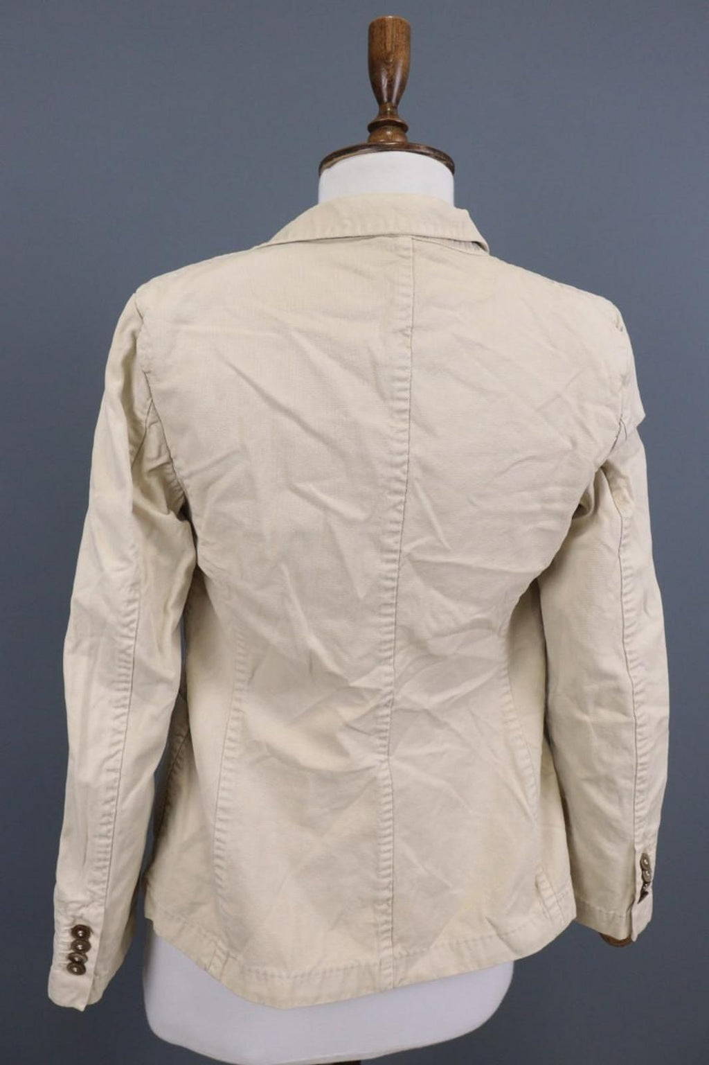 LBM Tan Tailored Fit Formal Notch Lapel Single Breasted Blazer Jacket – Size 42