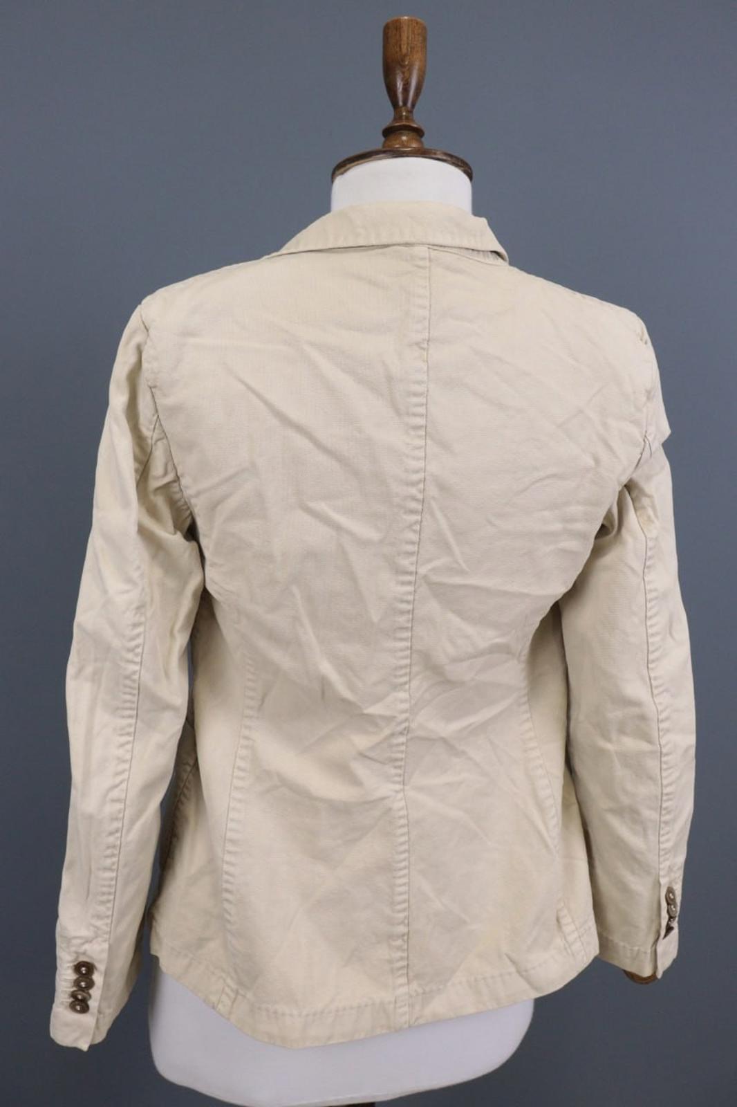 LBM Tan Tailored Fit Formal Notch Lapel Single Breasted Blazer Jacket – Size 42