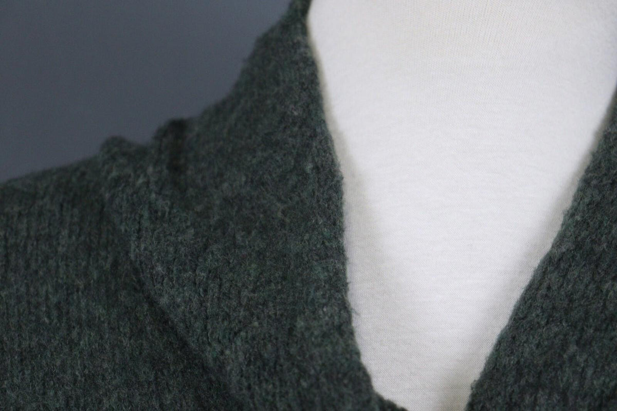 GRIZAS Gray Knit Lagenlook Designer Pullover Sweater – Size L