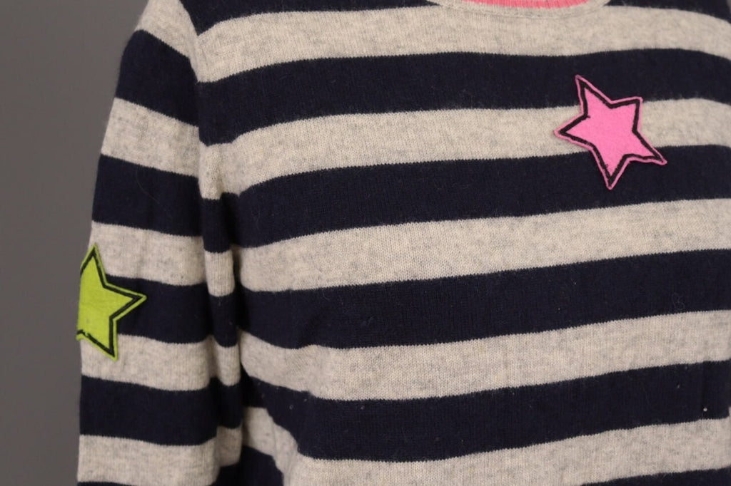 Princess Goes Hollywood Stripe Wool Cashmere Knit Sweater – Size 36