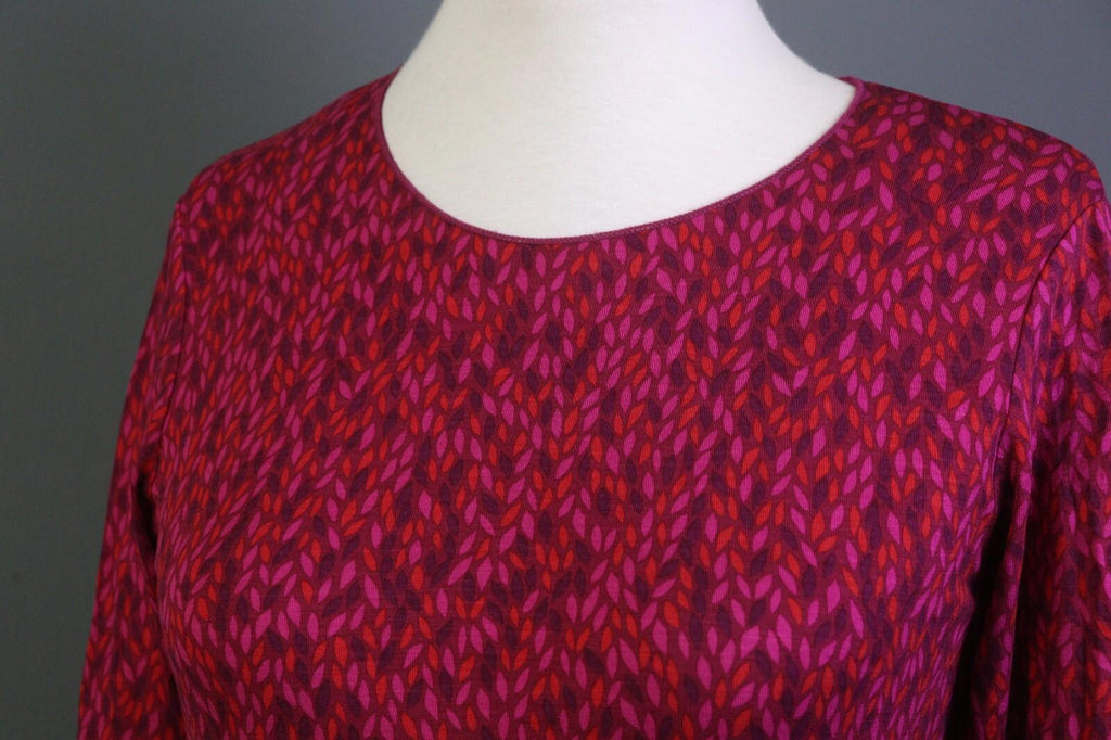 GUDRUN SJODEN Multicolor Floral Long Sleeve Blouse Top Shirt – Size S