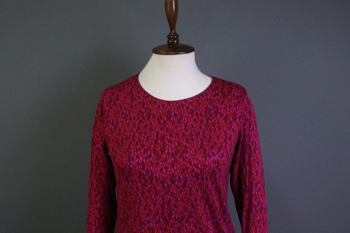 GUDRUN SJODEN Multicolor Floral Long Sleeve Blouse Top Shirt – Size S
