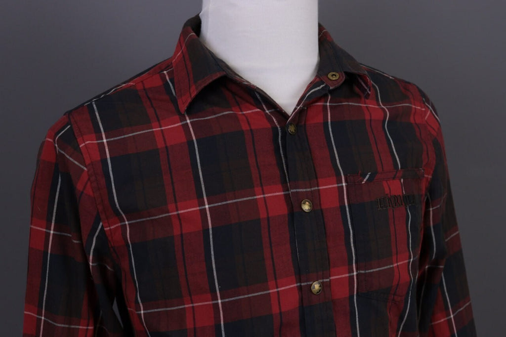 Härkila of Scandinavia Plaid Wool Check Long Sleeve Wool Overshirt Shirt – Size M – Used