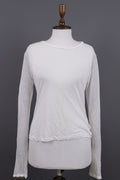 Me+Em White Relaxed Summer Mesh Top Blouse Sweater – Size UK 10 / US 6