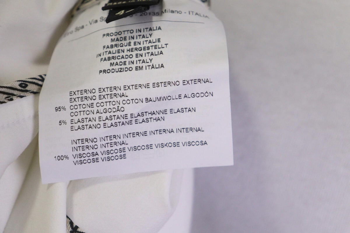 ETRO MILANO White Two Button Blazer Jacket – Size 44