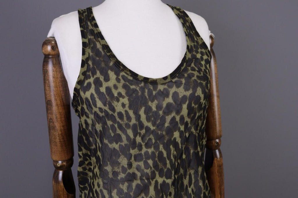 ISABEL MARANT ETOILE Multicolor Animal Printed Mesh Top Shirt Blouse – Size 36 S