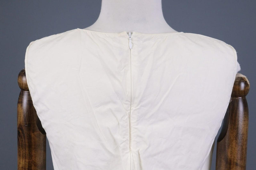 MARNI White Sleeveless Blouse Shirt Top – Size 44