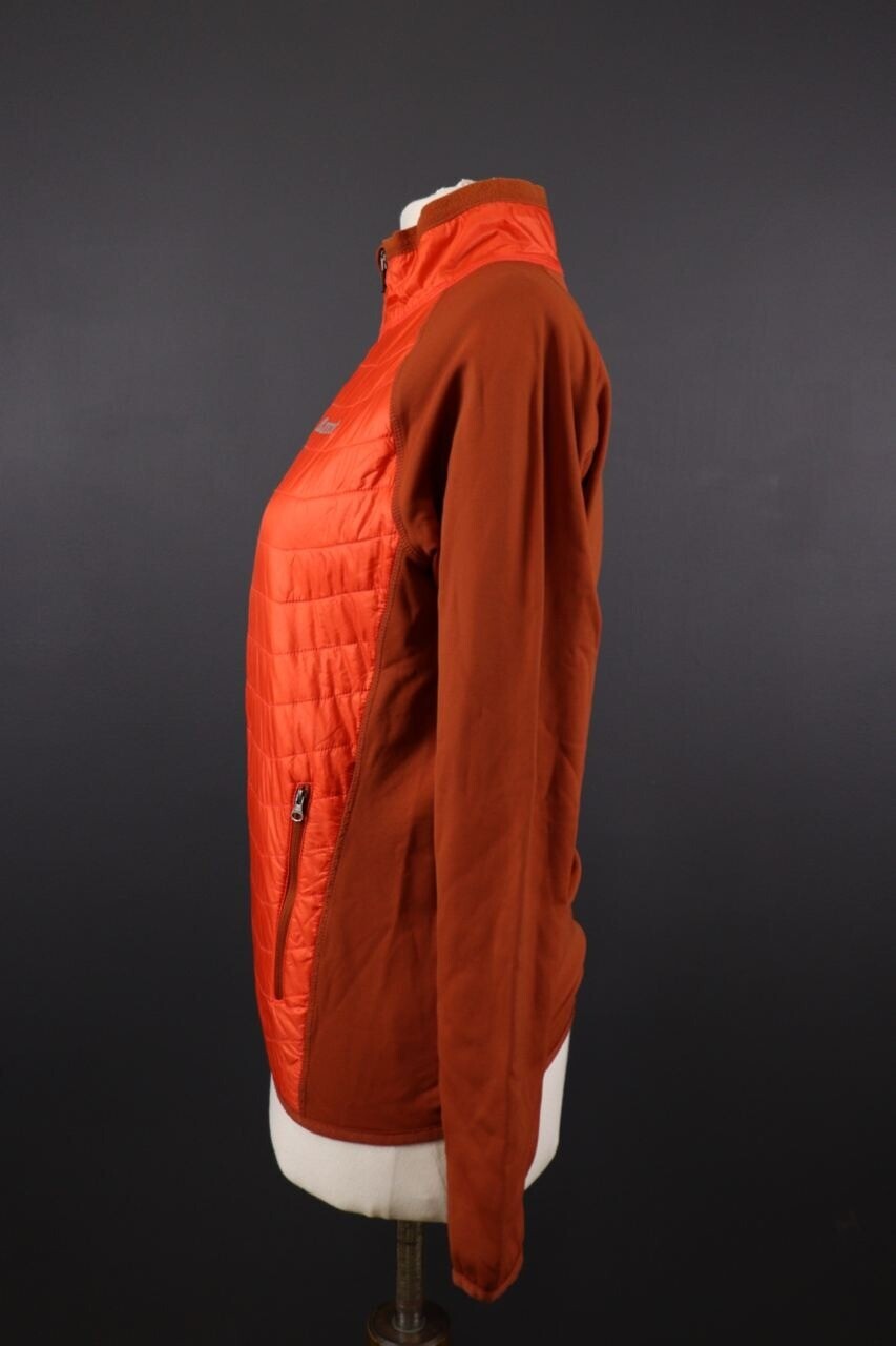 Marmot Orange Full Zip Quilted Outdoor Jacket – Size S