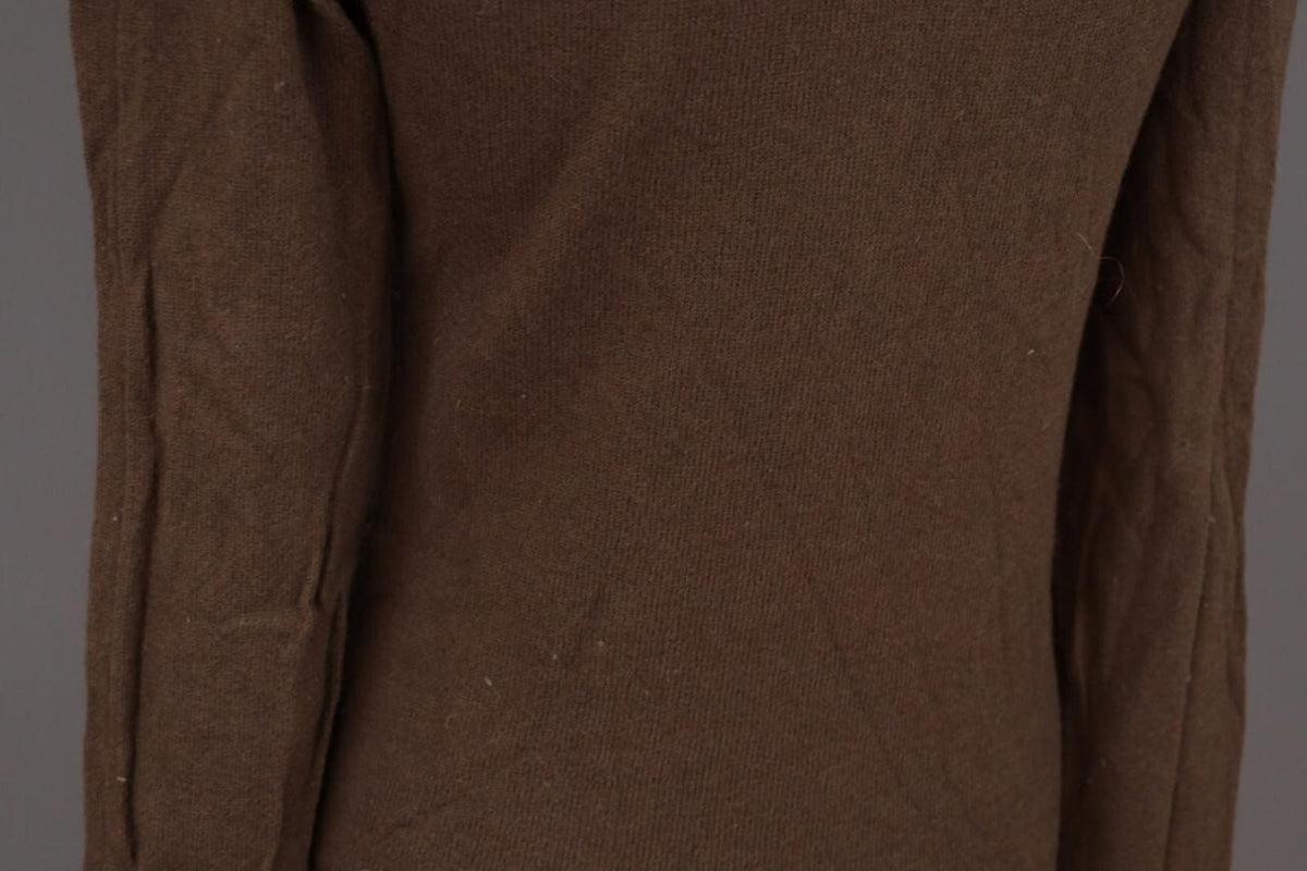GUCCI Brown Knit Scoop Neck Sweater – Size L
