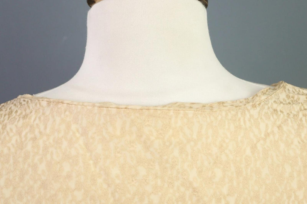 BARENA VENEZIA Beige Sleeveless Blouse Tunic Shirt – Size L