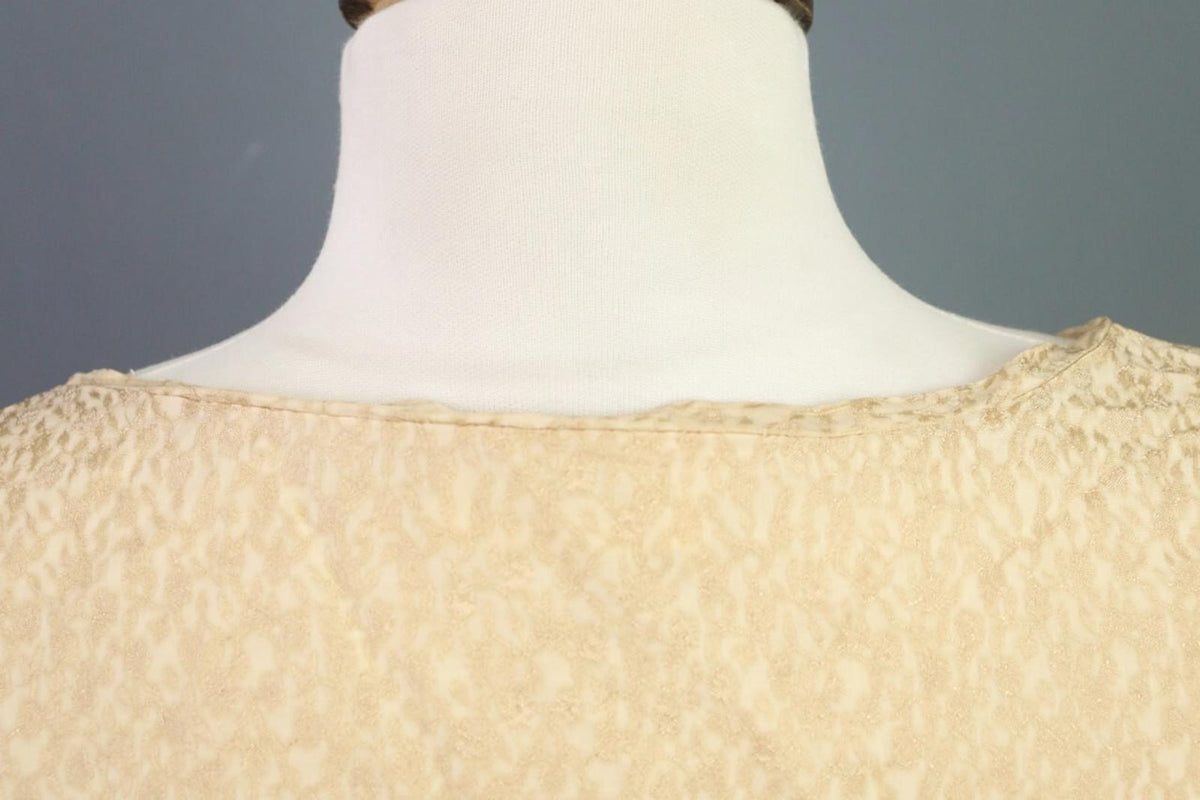 BARENA VENEZIA Beige Sleeveless Blouse Tunic Shirt – Size L