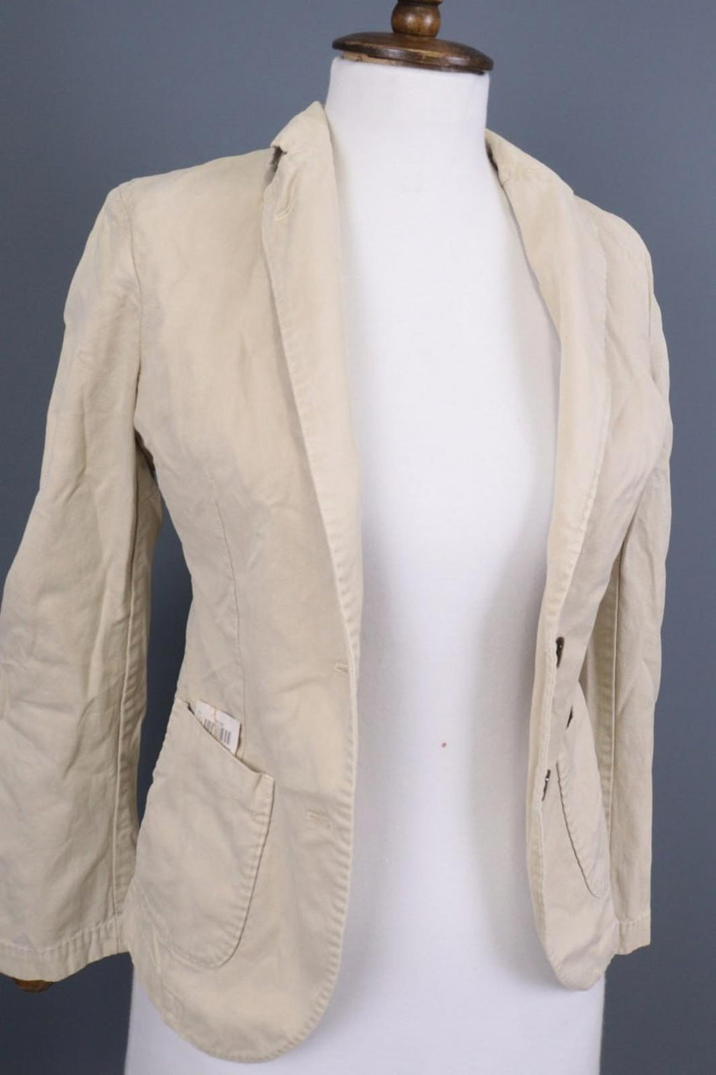 LBM Tan Tailored Fit Formal Notch Lapel Single Breasted Blazer Jacket – Size 42