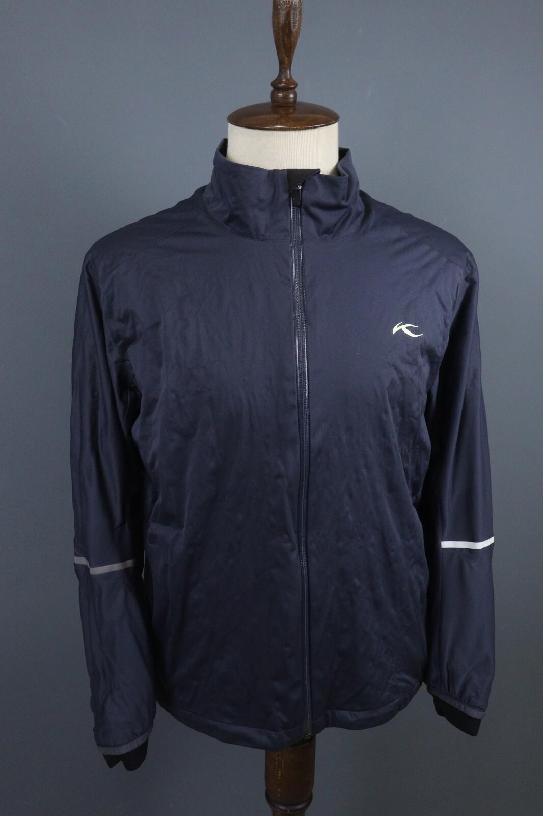 KJUS Systems Blue Long Sleeve Full Zip Logo Windbreaker Jacket – Size XL
