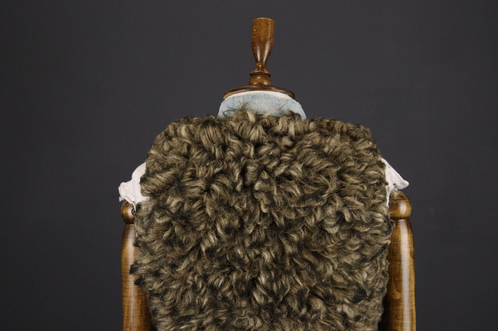 DENIM & SUPPLY RALPH LAUREN Blue Denim Faux Fur Vest Gilet – Size S