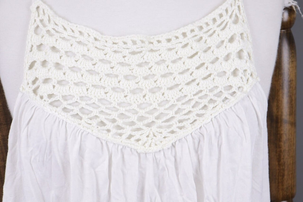 Used Lauren Ralph Lauren White Tank Midi Dress – Size S