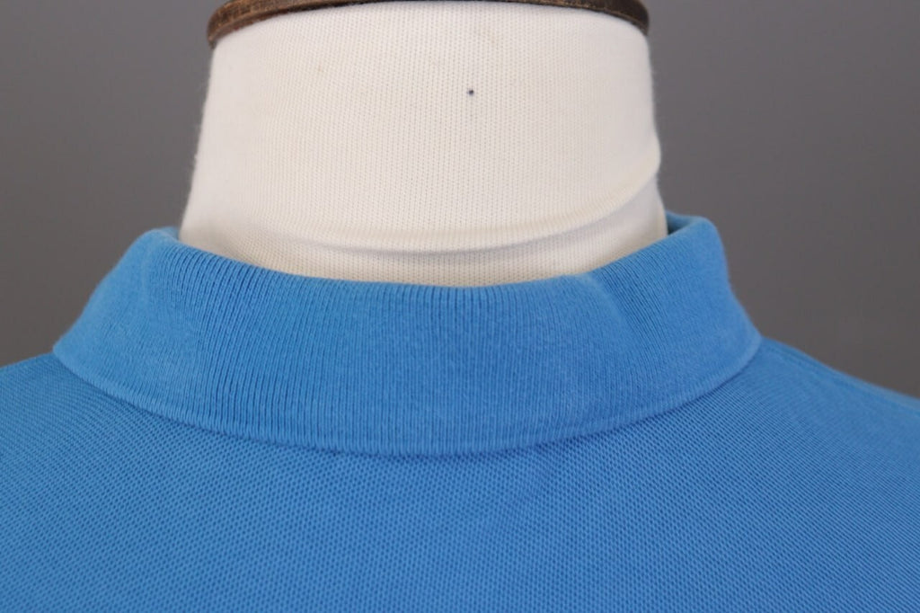 J.Lindeberg Slim Fit Blue Sport Golf Short Sleeve Polo Shirt – Size L