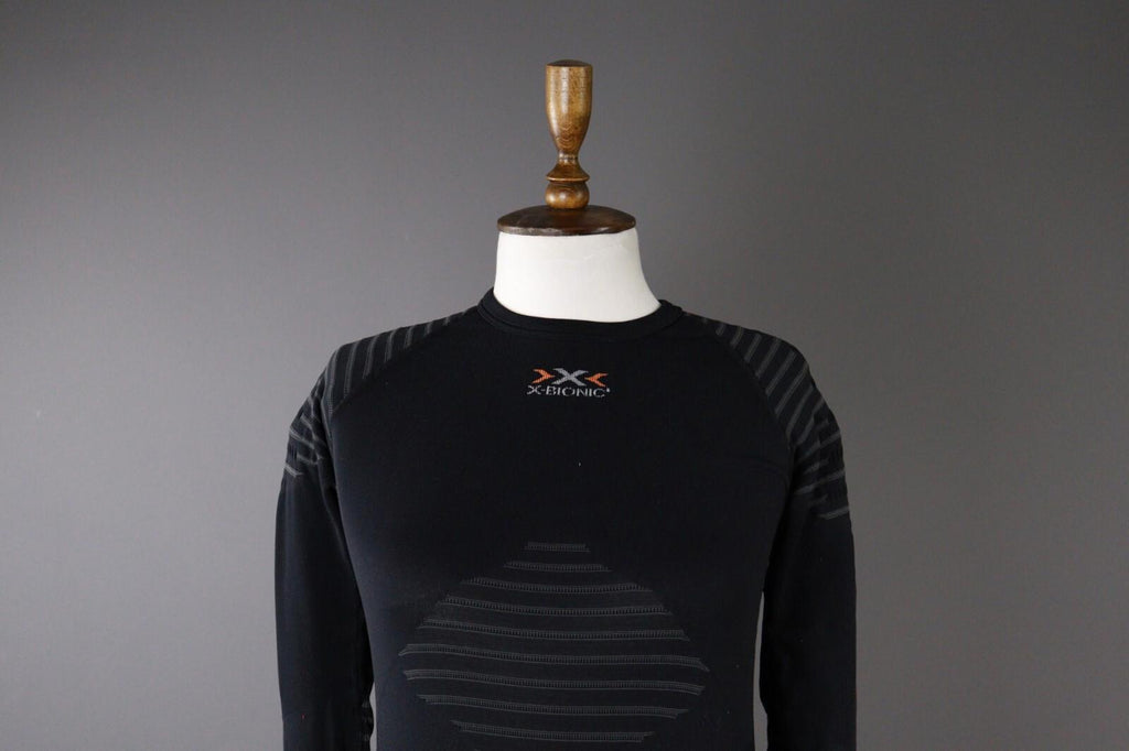 X-BIONIC INVENT Black Compression Base Layer Top – Size M