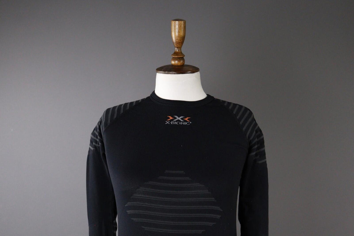 X-BIONIC INVENT Black Compression Base Layer Top – Size M