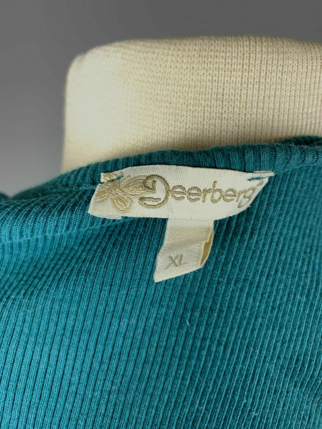 Deerberg by Oska Blue Long Sleeve Top Blouse – Size XL