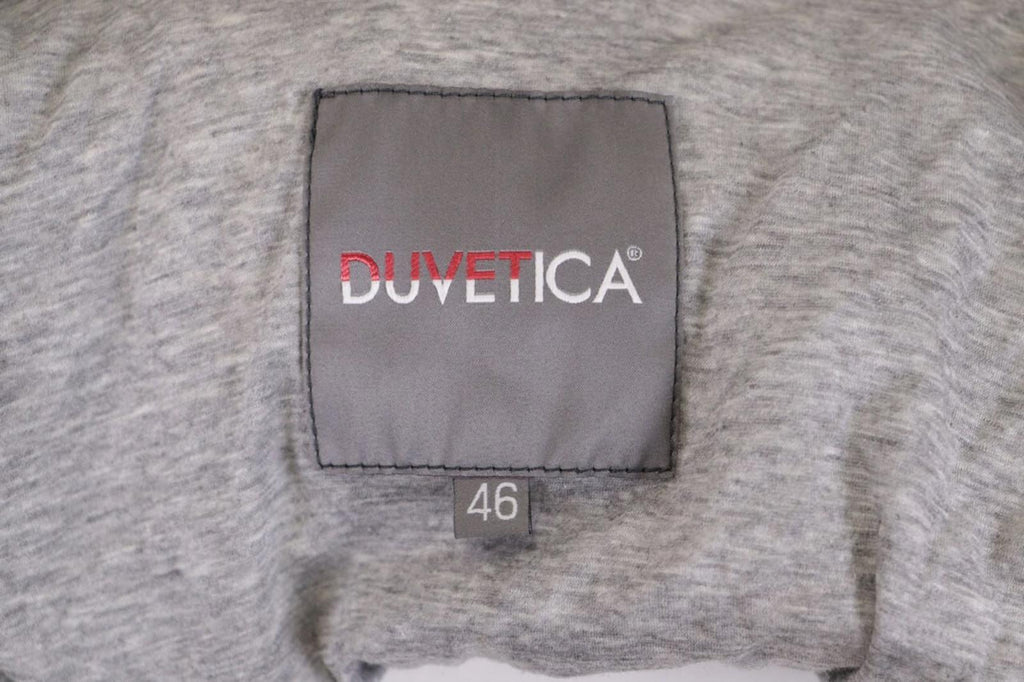 DUVETICA Blue Nylon Lightweight Hooded Full Zip Jacket – Size 46