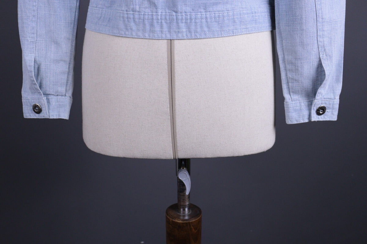 Saint James Depuis 1889 Blue Denim Coach Jacket – Size L-XL US14?