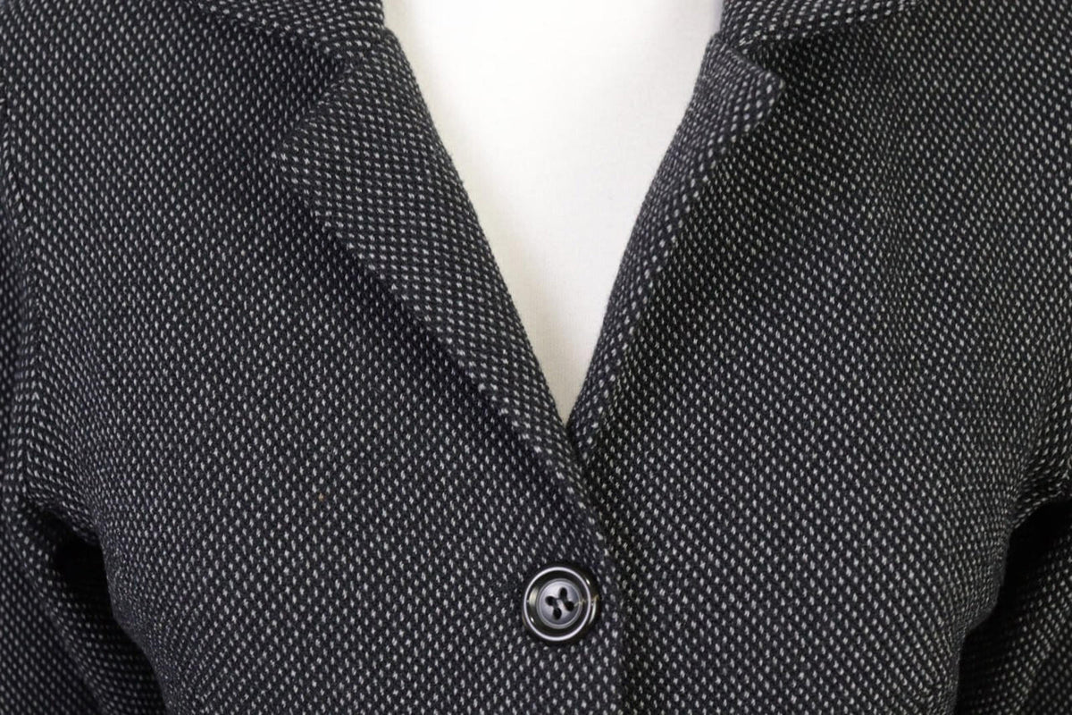 TRANSIT PAR SUCH Gray Designer Wool Business Blazer Jacket – Size 3